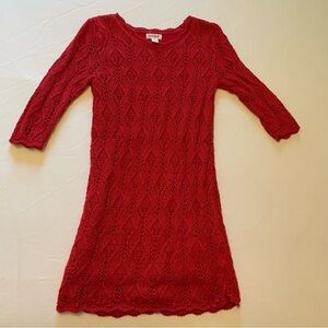 Cat & Jack Size M red dress